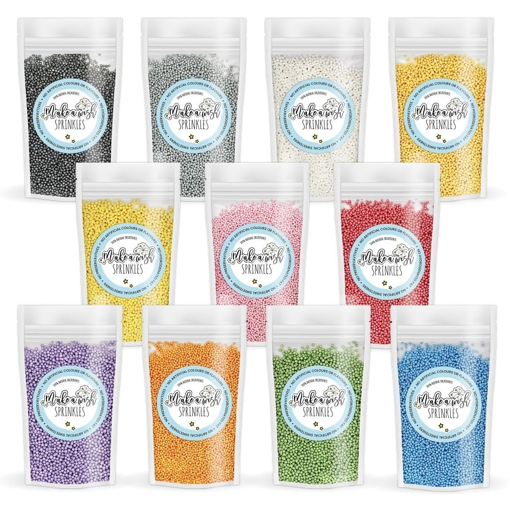 Mini perles en sucre 80 g - Choisir la couleur - O'SugarArt