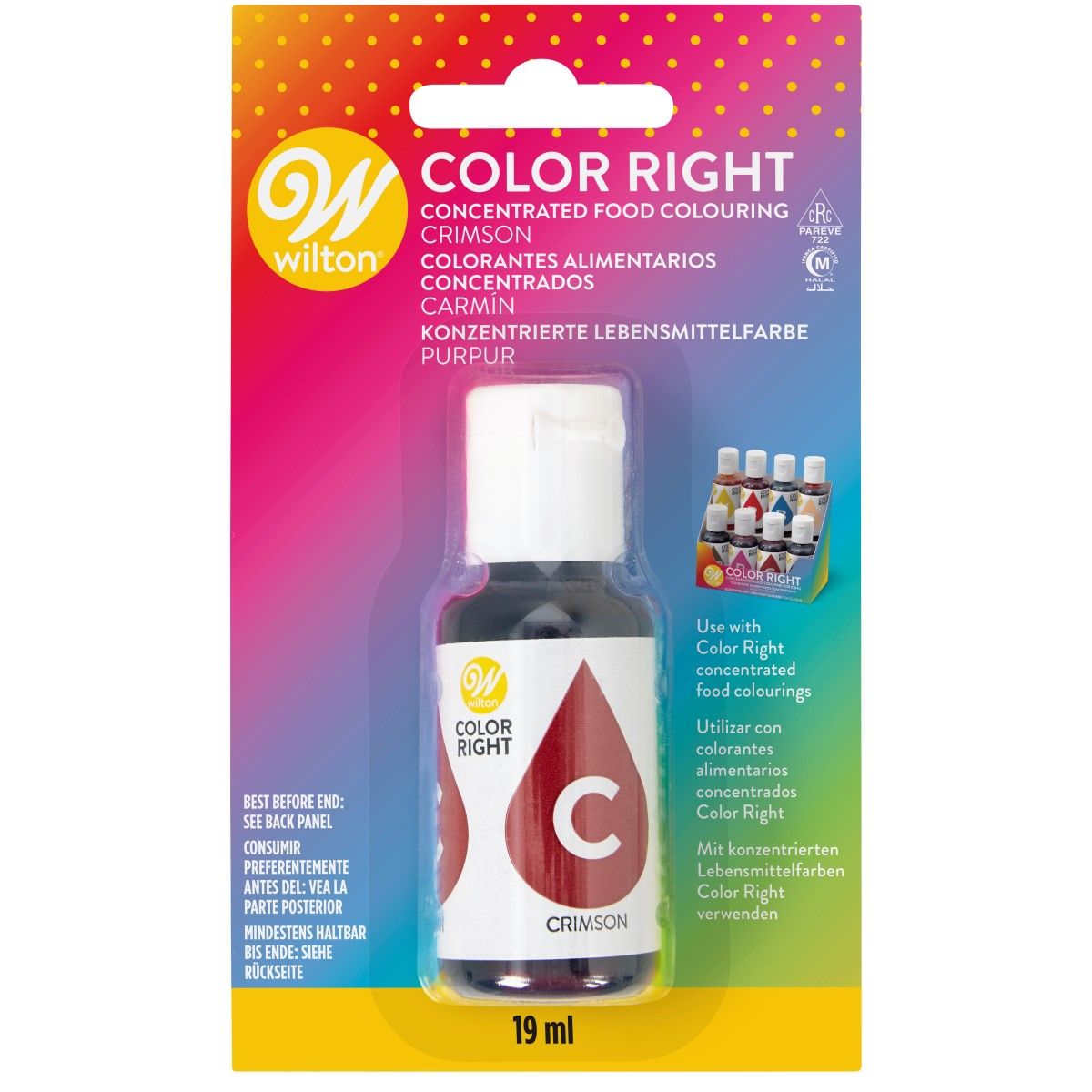 Colorant liquide rouge Noël 1 L - Arôme et colorant