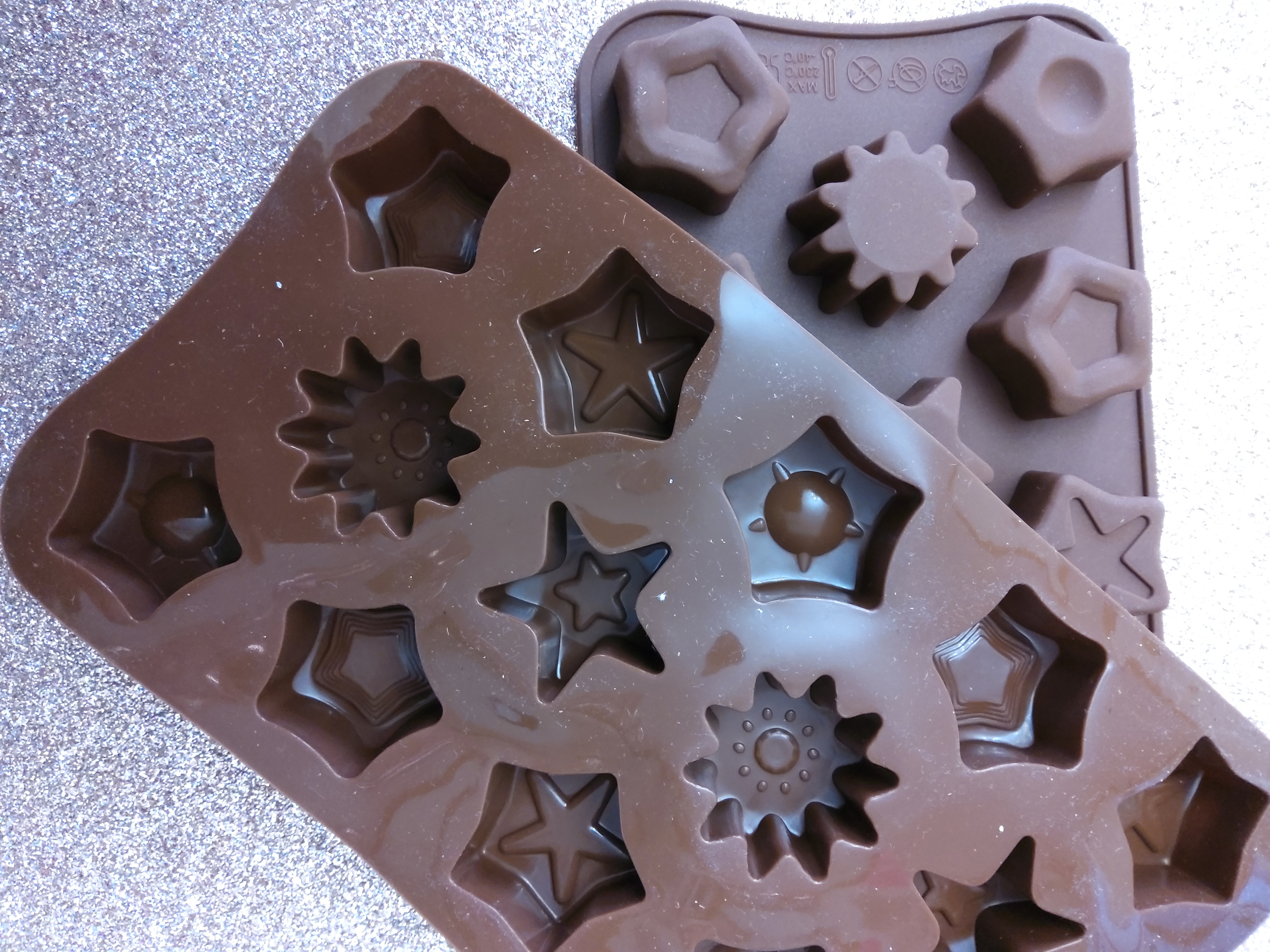 Moule pour chocolat  3D - Sun and Star