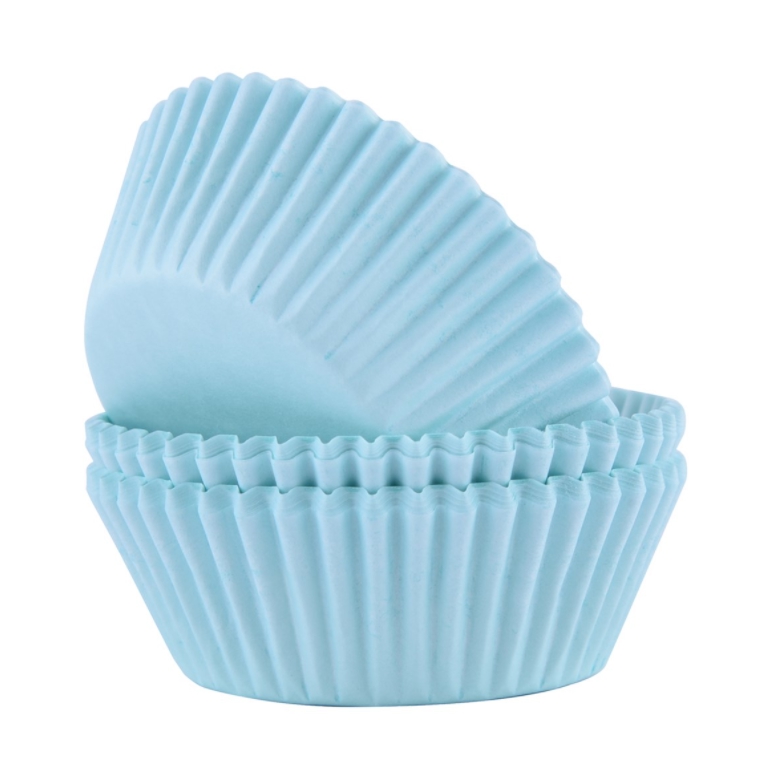 Caissettes à cupcakes - Vert Menthe - Lot de 60