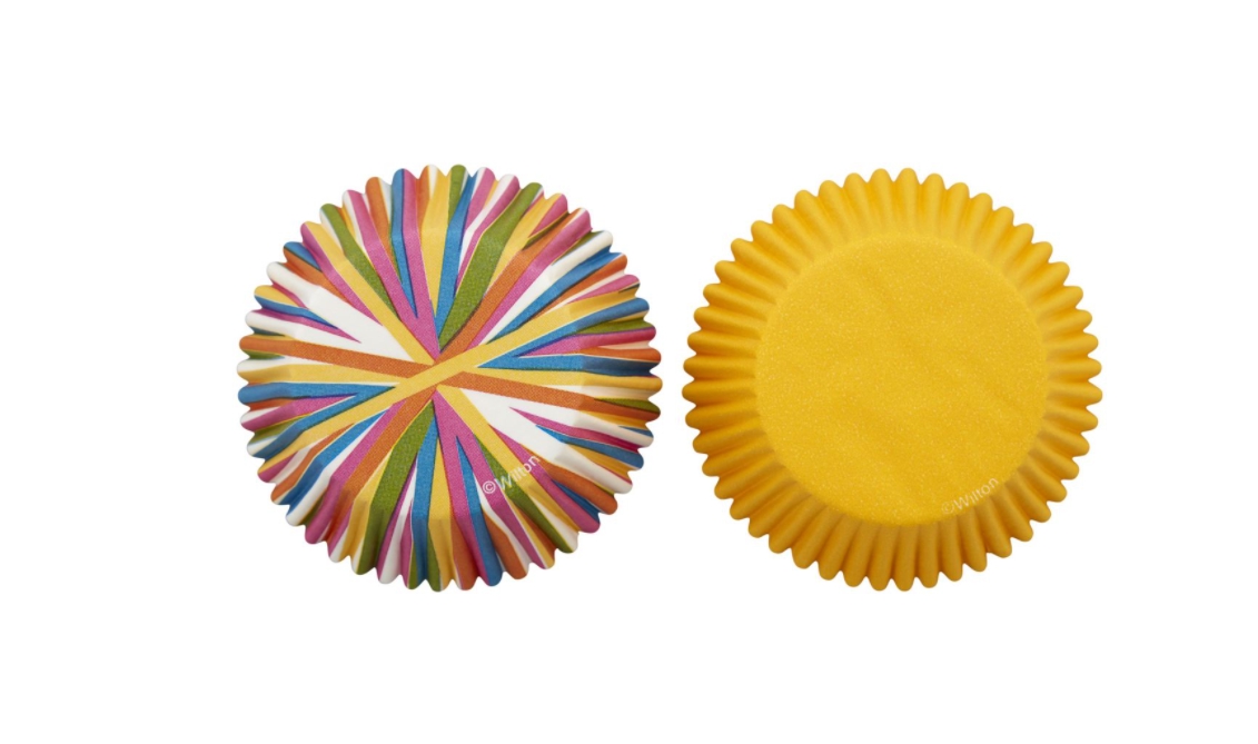 Caissettes à cupcake - Wheel- Lot de 75