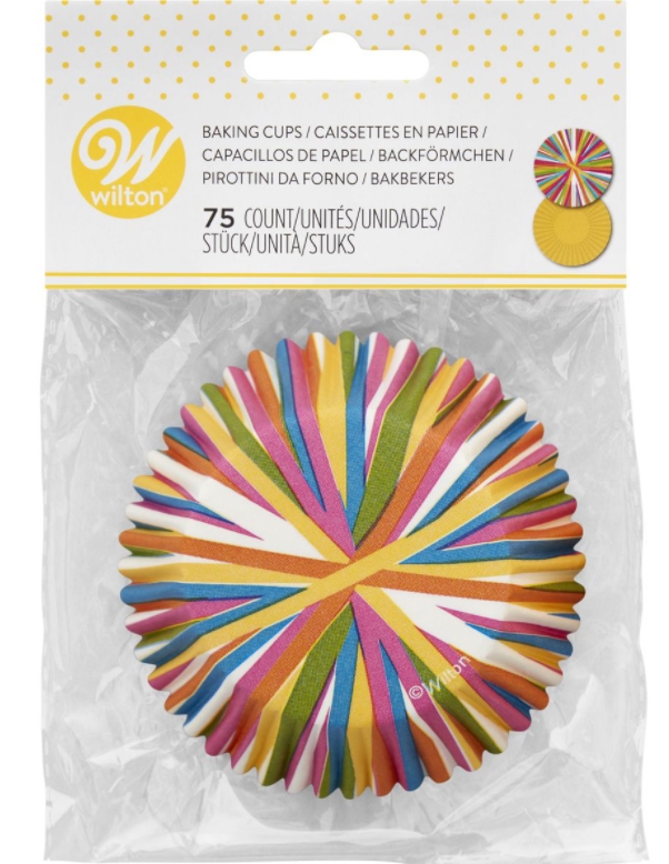 Caissettes à cupcake - Wheel- Lot de 75
