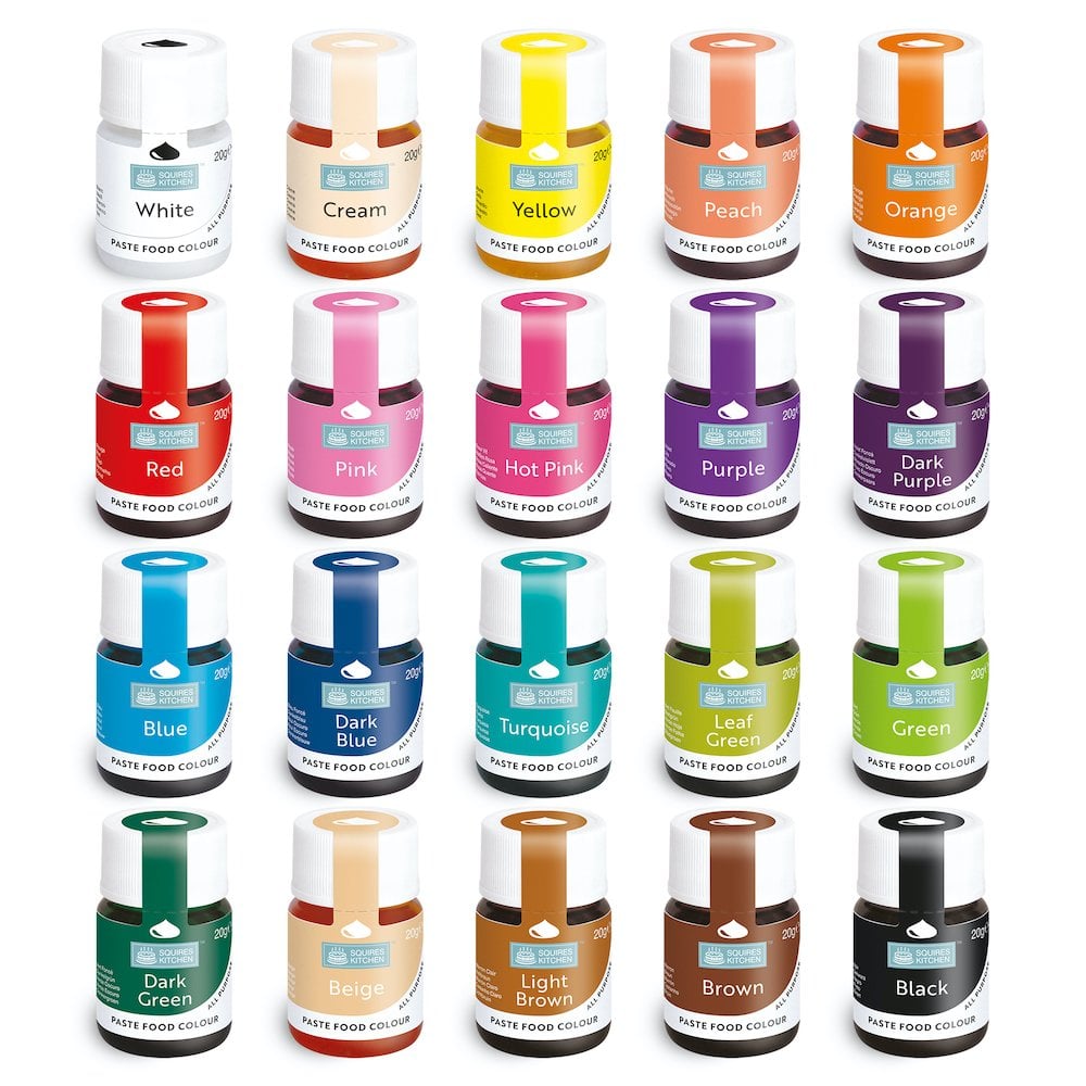 Colorant alimentaire liquide – 12 couleurs hautement concentrées