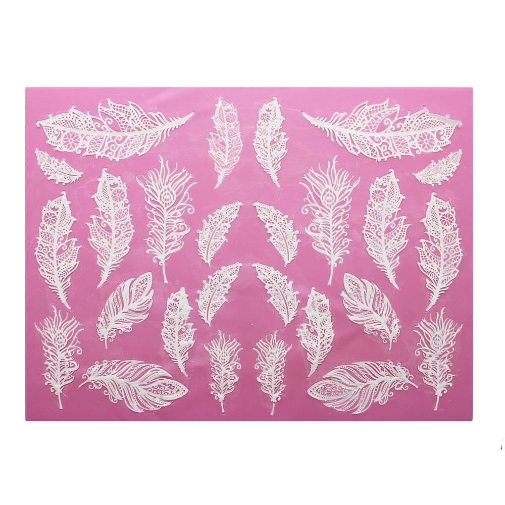 Tapis de dentelle - Feathers