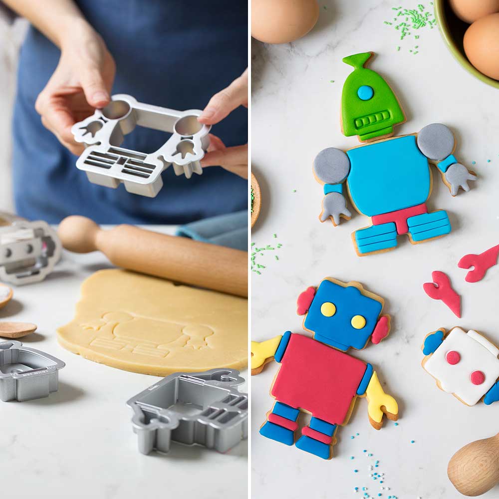 Découpoir - Robot - Lot de 4