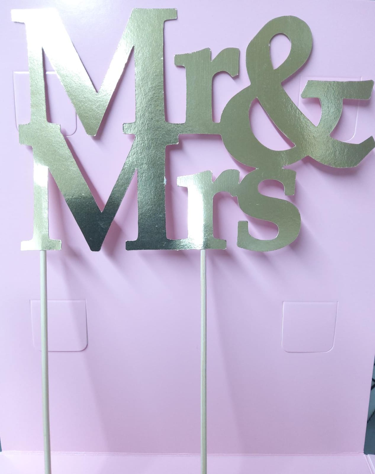 Topper – Mr & Mrs – Argent