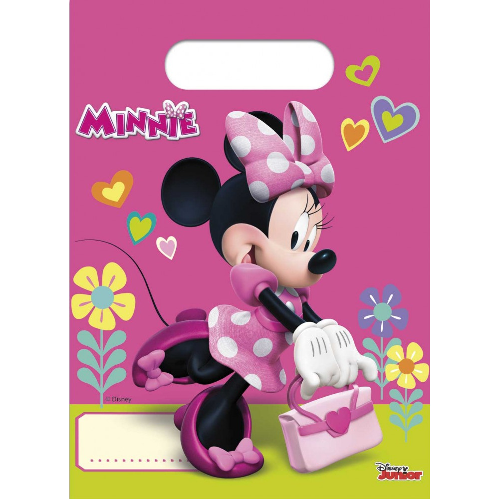 Sac Cadeau Disney Minnie - 6 pièces