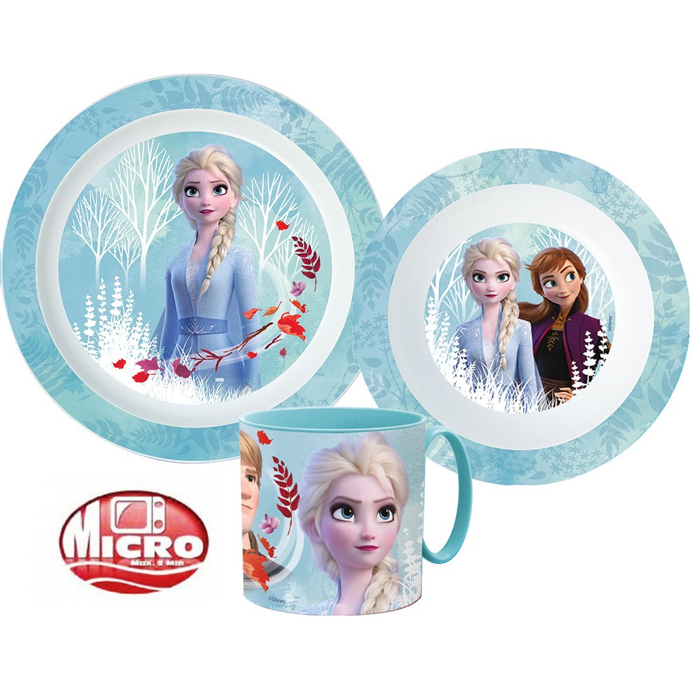 Vaisselle Disney Frozen ensemble Micro Plastique