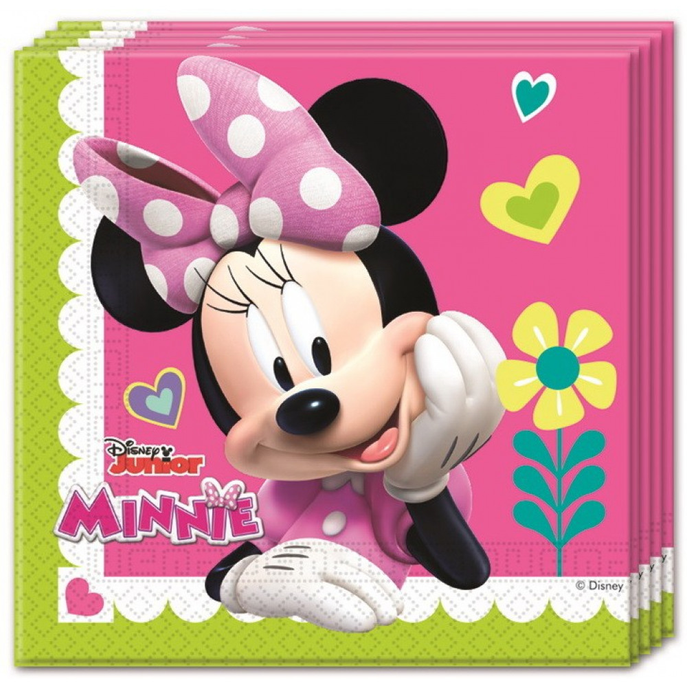 Serviettes - Minnie Mouse - Lot de 20