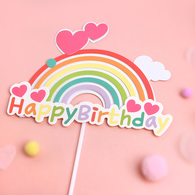 Happy Birthday Rainbow Rouge Love