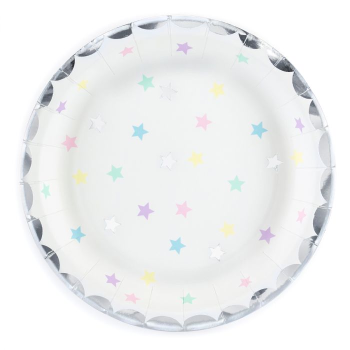 Assiettes-Etoile-de-Licorne-Lot-de-6