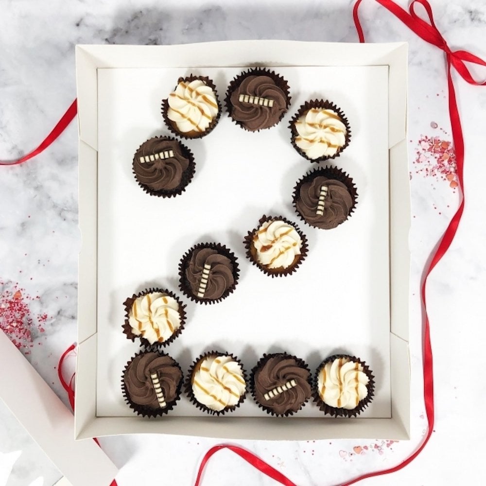 Boîte pour 12 cupcakes – Chiffres - Choisir le chiffre