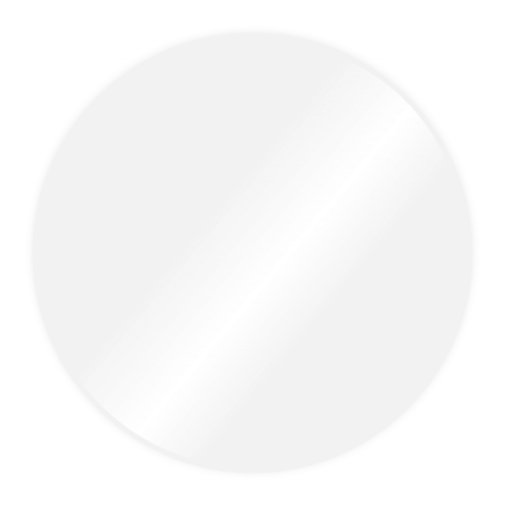 Semelle à gâteaux Rond Masonite 4MM - Blanc