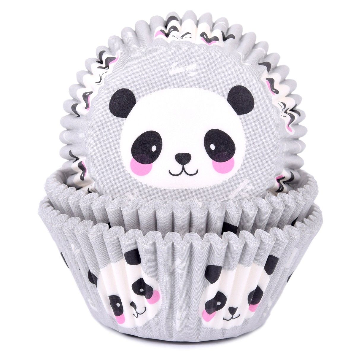 Caissettes à cupcake HM - Panda - Lot de 50