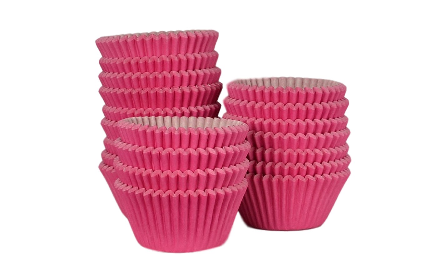 Caissettes à Cupcake - Rose Fonce - Lot de 500