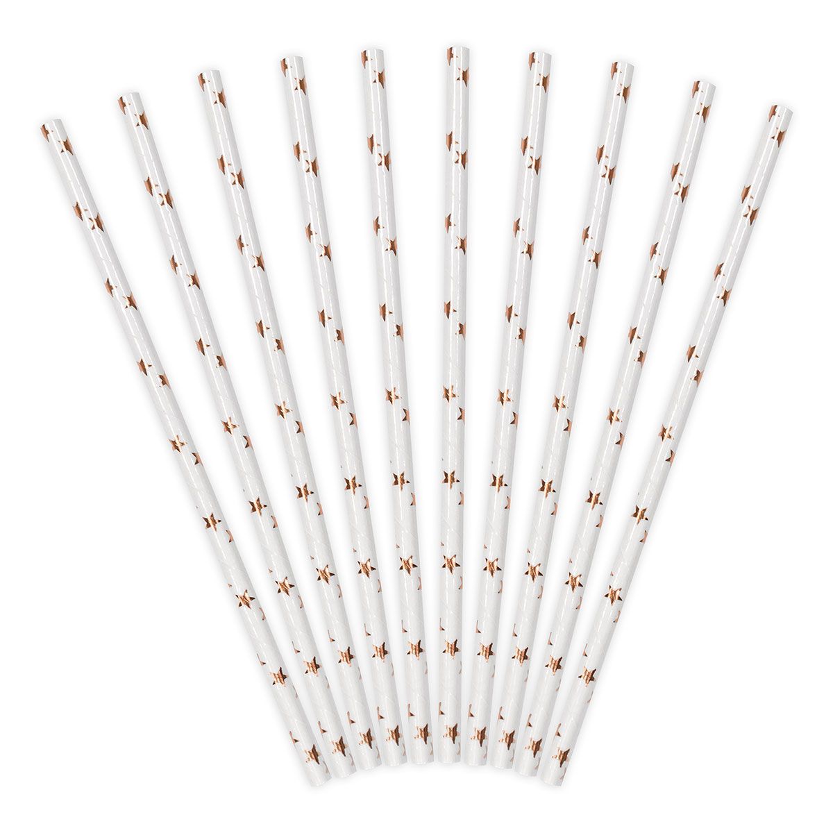 Bâtonnets à Cake Pop - Etoiles - Or Rosé – Lot de 10