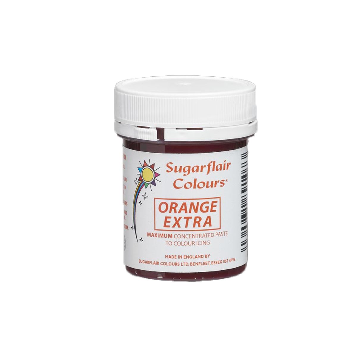 Colorant alimentaire en gel 42 g – Orange Extra