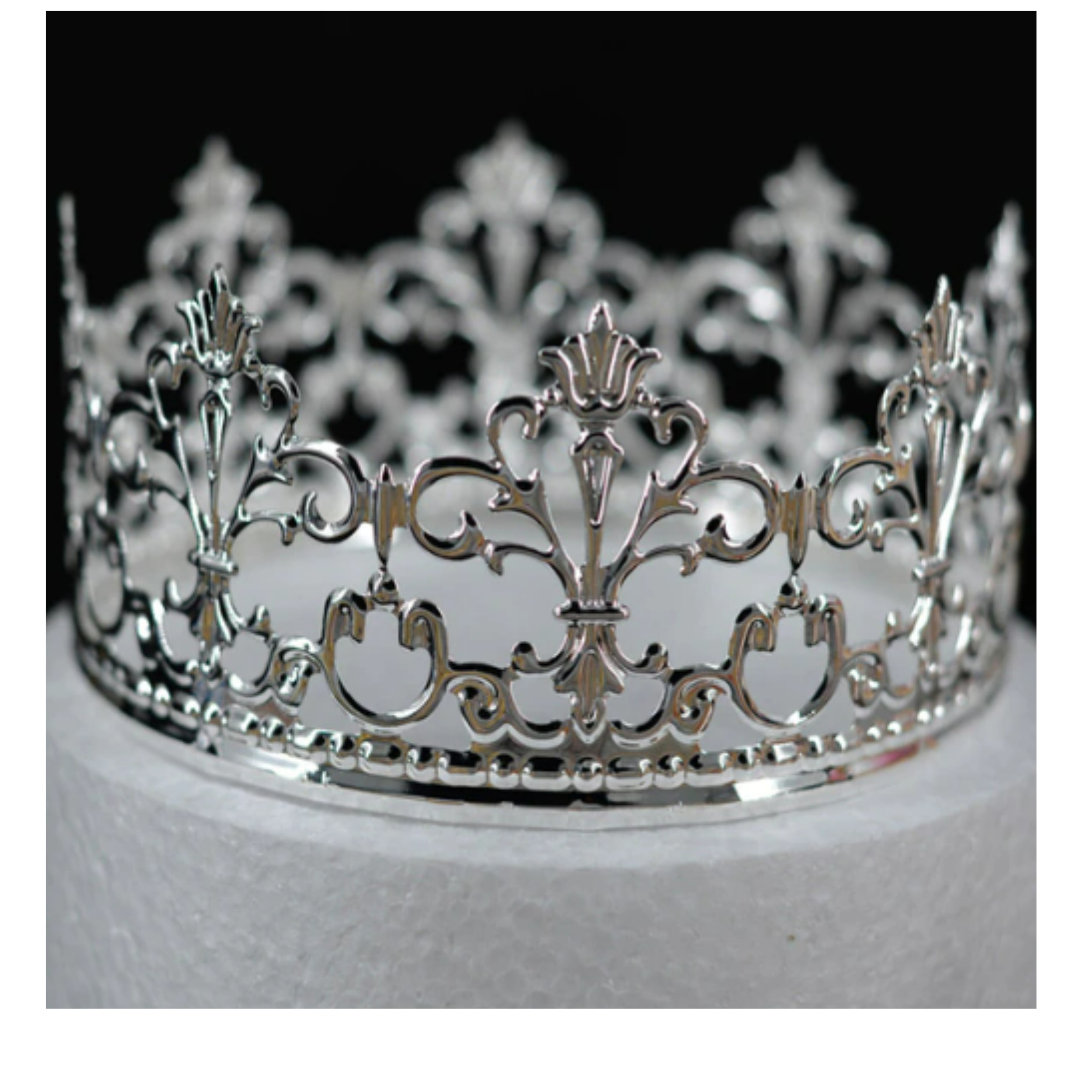 Topper - Couronne diadème - Argent