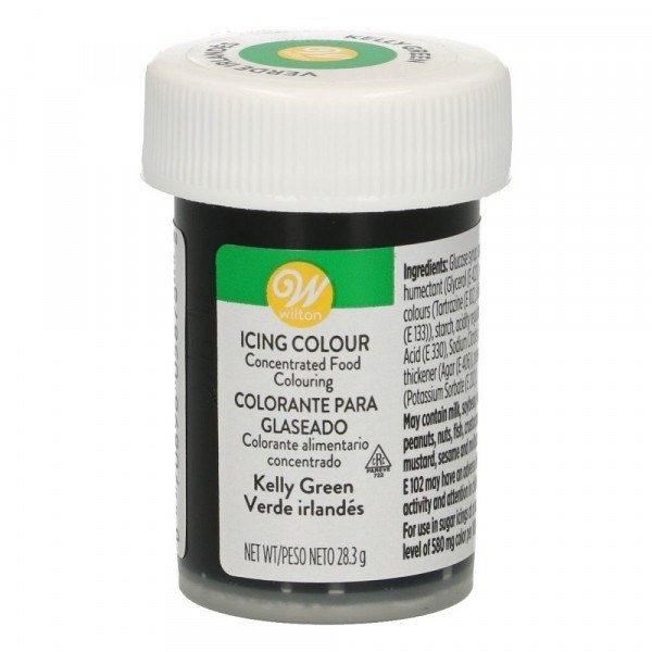 Colorant alimentaire en gel 28 g – Vert Kelly