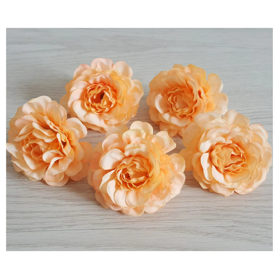 Fleur artificiel Roses - Angel - Lot de 4