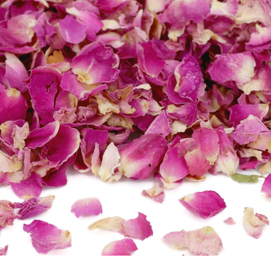 Pétales de roses séchées violet - 13 g