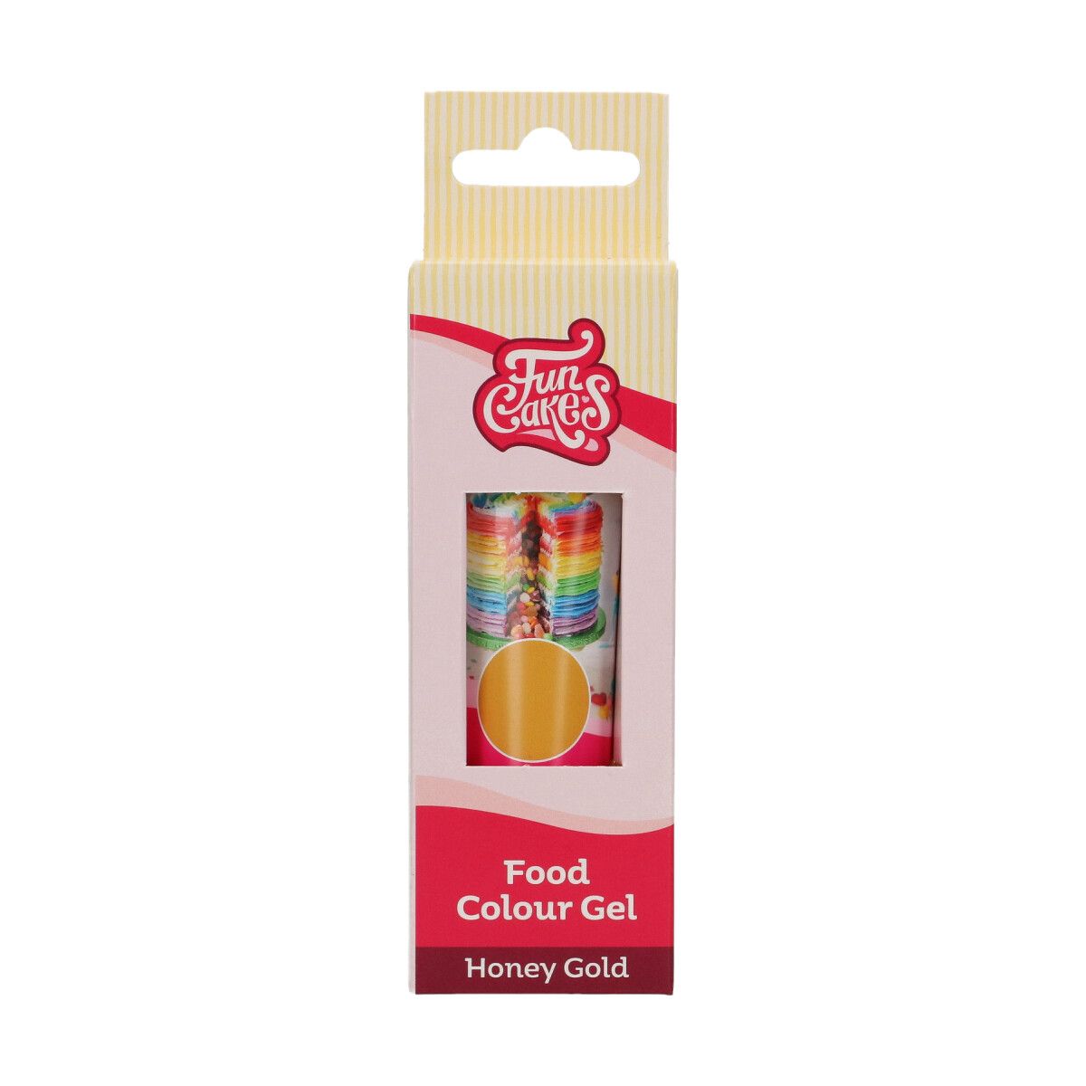 Colorant alimentaire en gel 30 g en Tube – Honey Gold