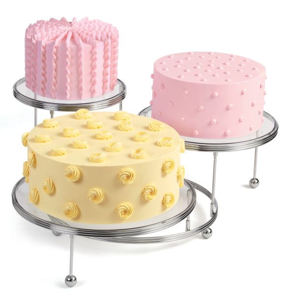 Présentoir à Gâteaux 3 Niveaux