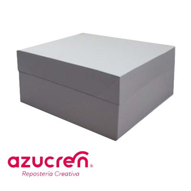 Boite a Gâteaux Rectangle - Blanc