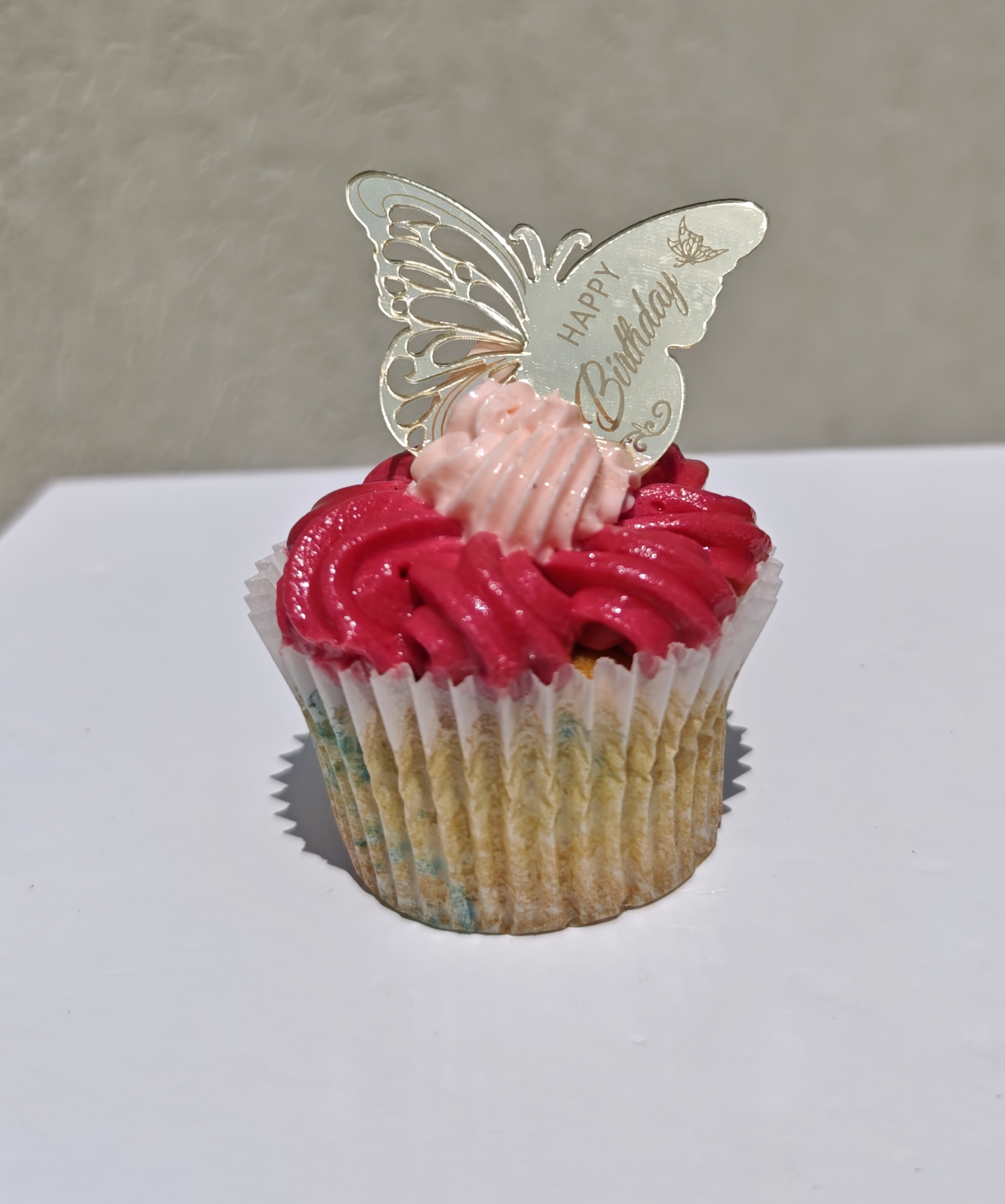 topper happy birthday papillon