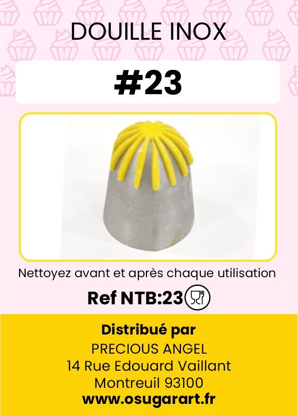 Douille pâtissière T - 23