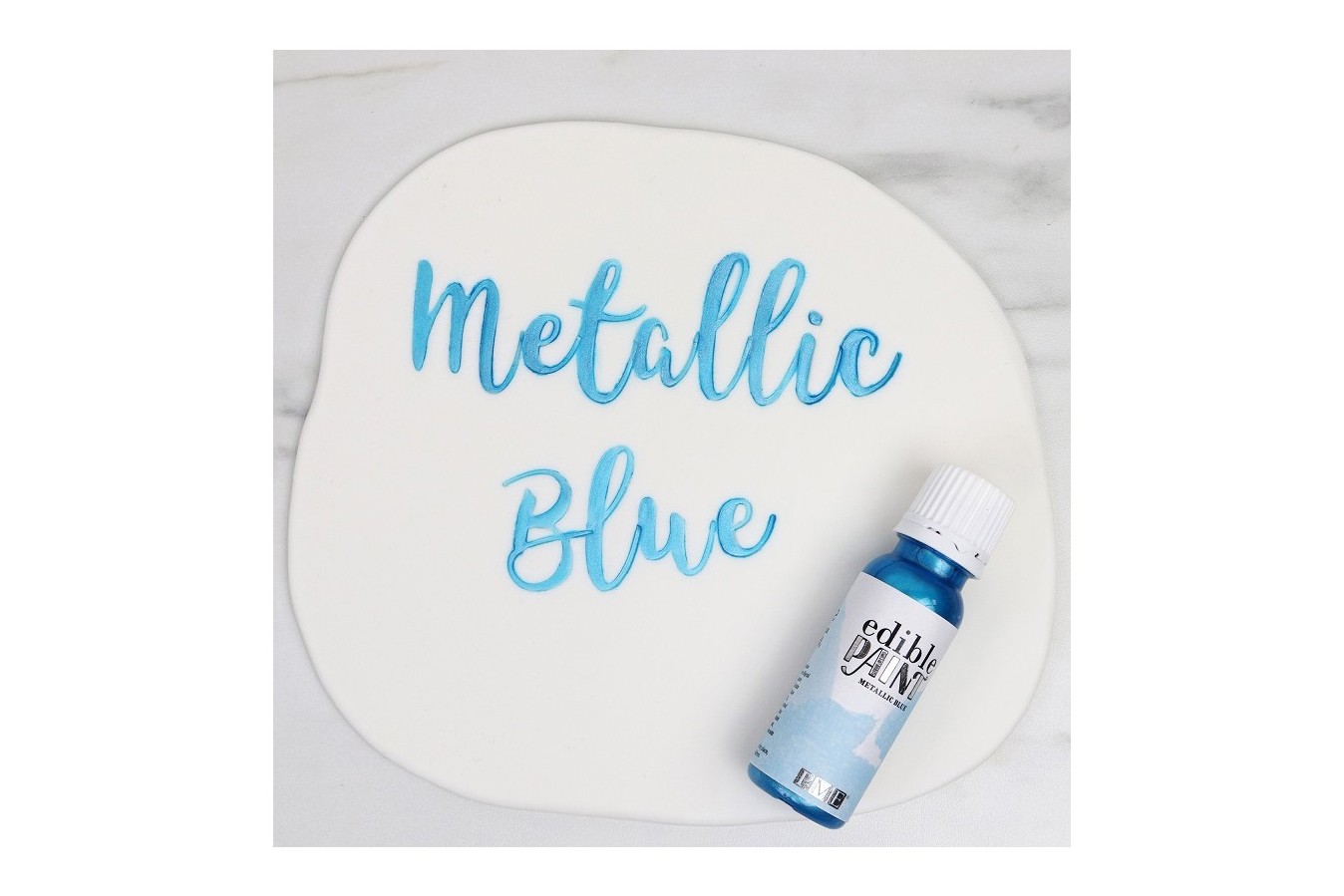 peinture métallisé bleu