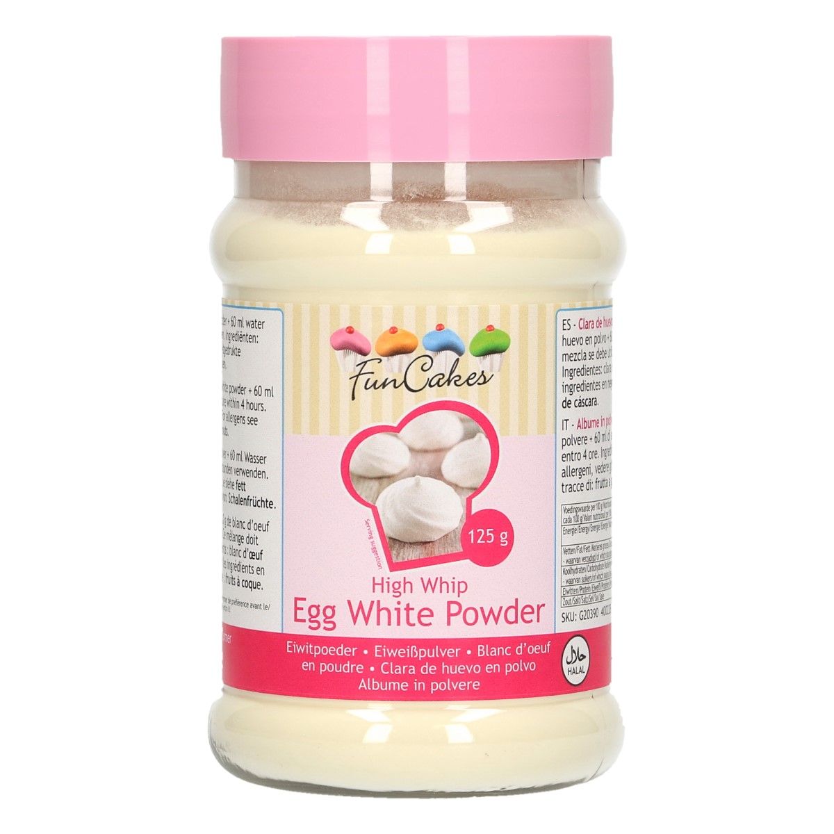 Blanc d'œuf en poudre-125g