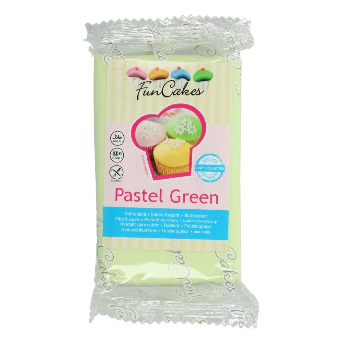 Pâte-à-sucre-250-g-–-Vert-Clair