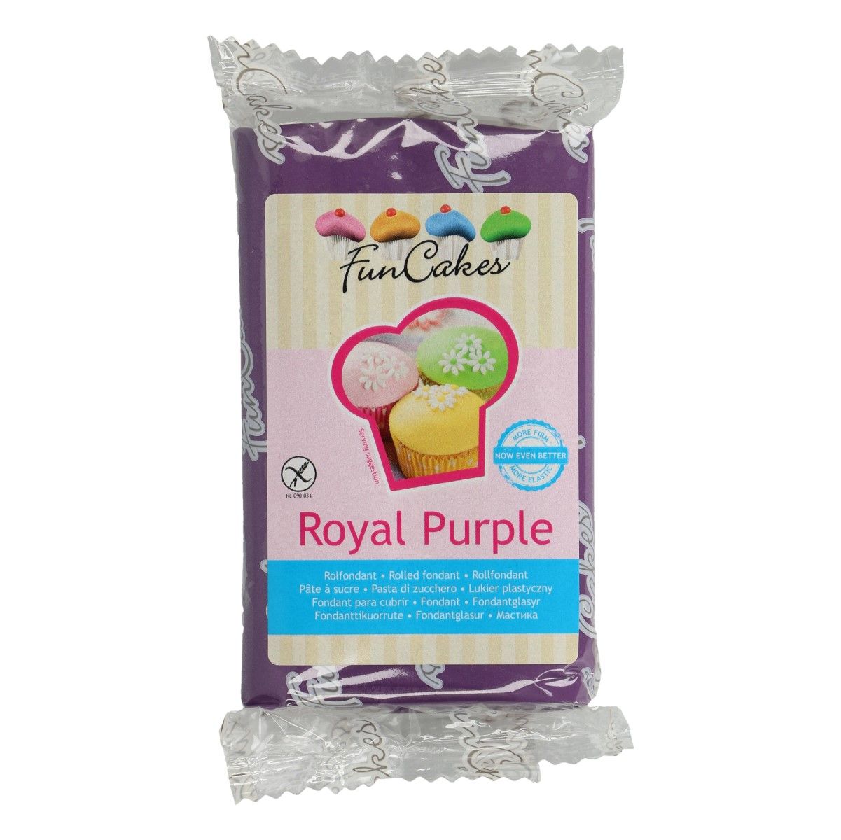 Pâte à sucre prête à l'emploi de couleur violet- 250 grammes