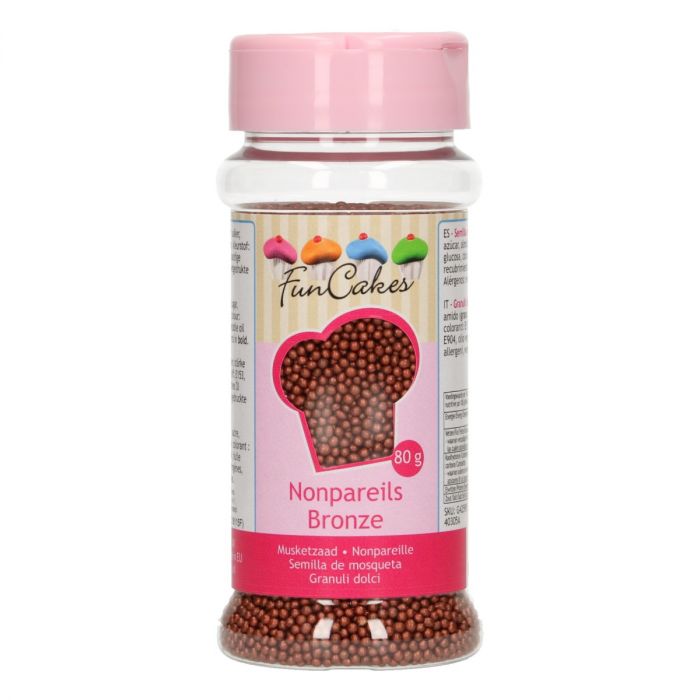Confetti 80 g– Nonpareils  BRONZE