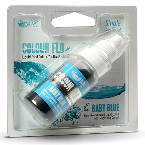 Colorant alimentaire liquide 19 ml - Bleu de bébé