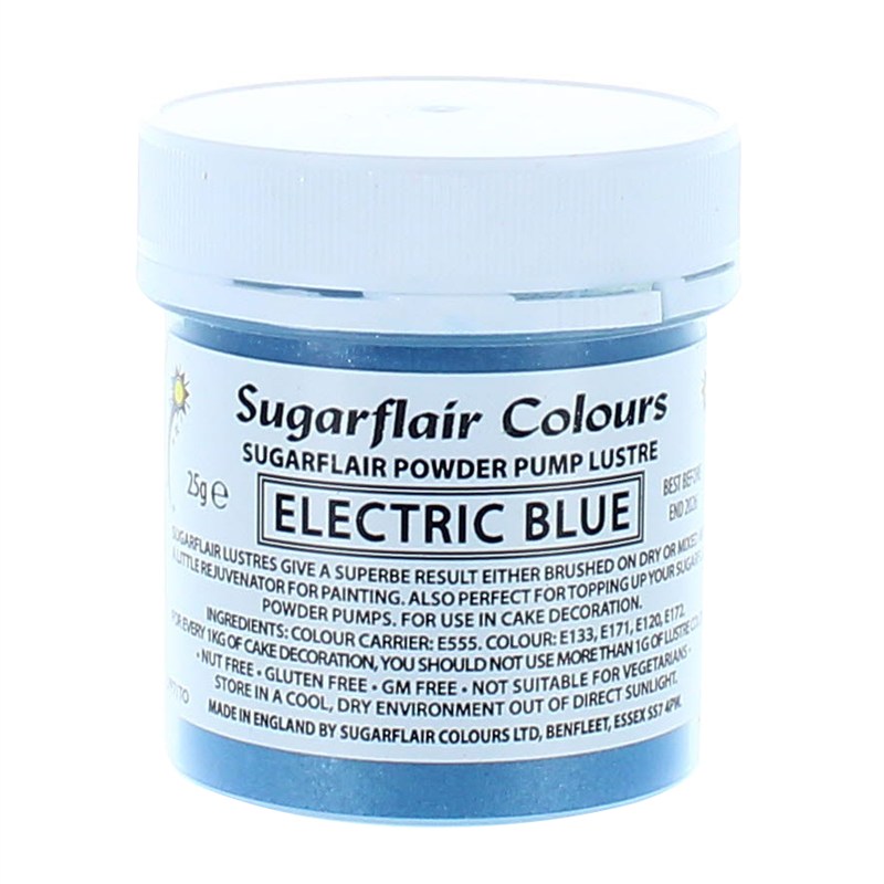 Colorant en poudre 25 g – Bleu electrique