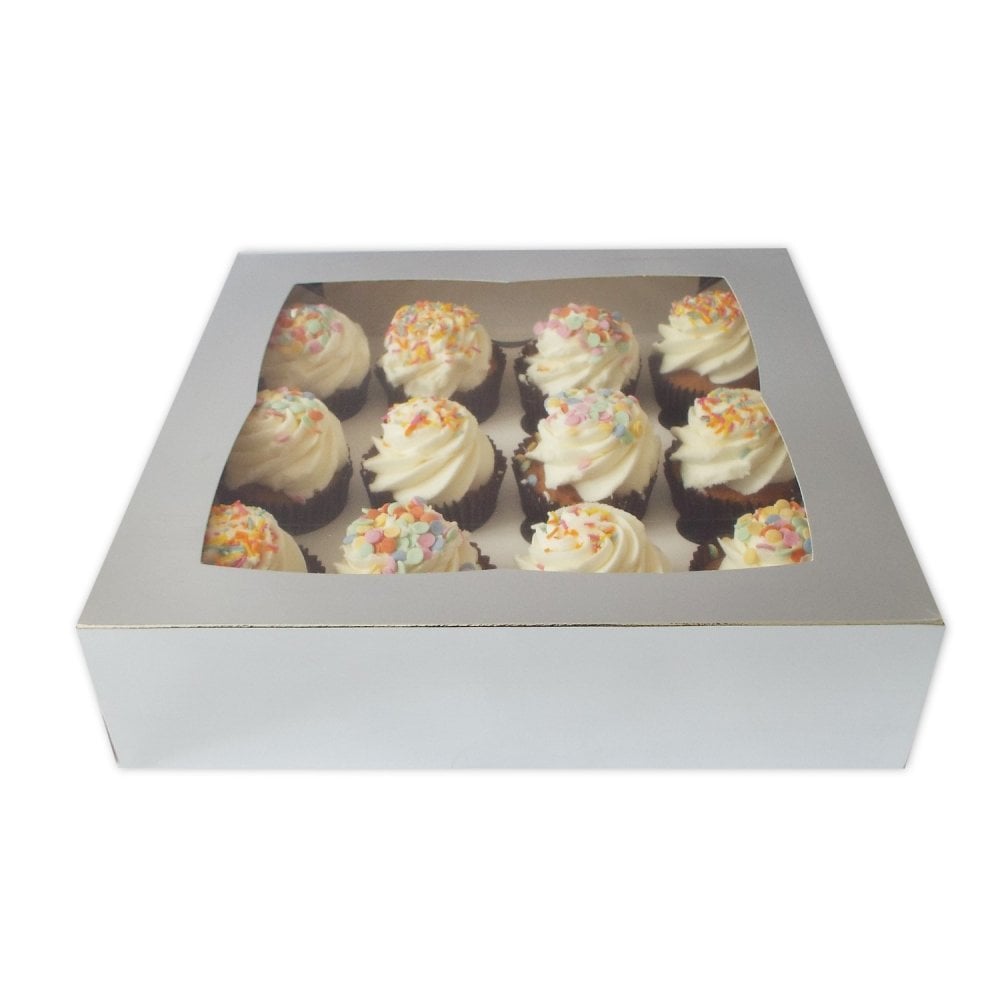 Boite à 12 cupcakes - Argent