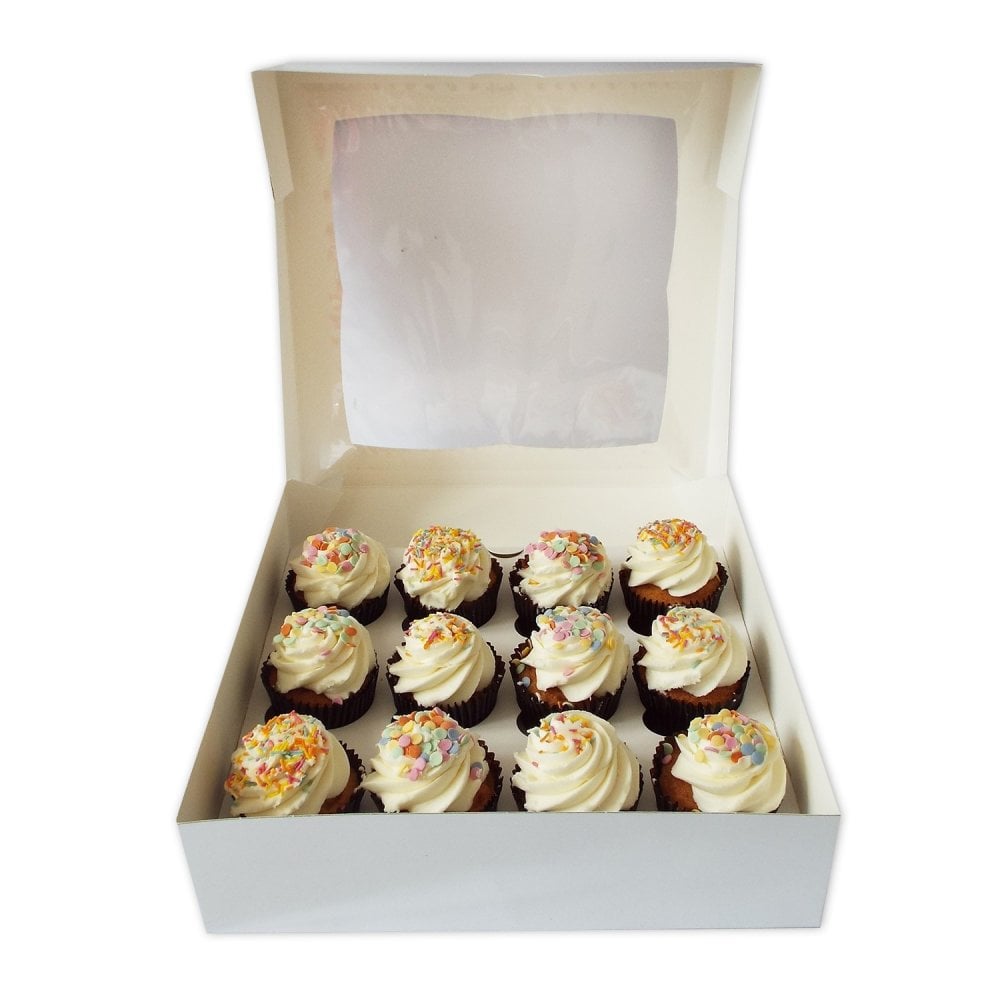 Boite à 12 cupcakes - Argent 1