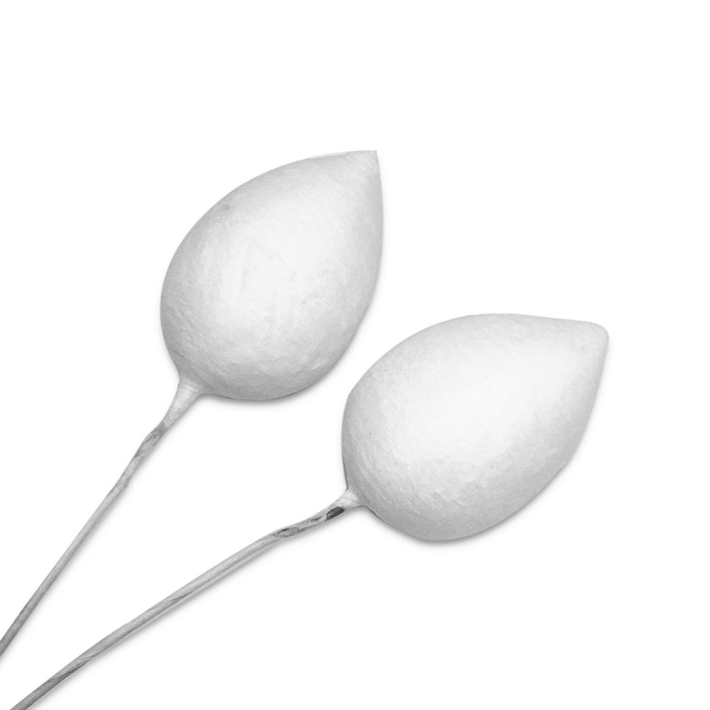 Dummy en polystyrène - Base de fleur Ovale avec tige - Lot de 5 - Choisir la taille