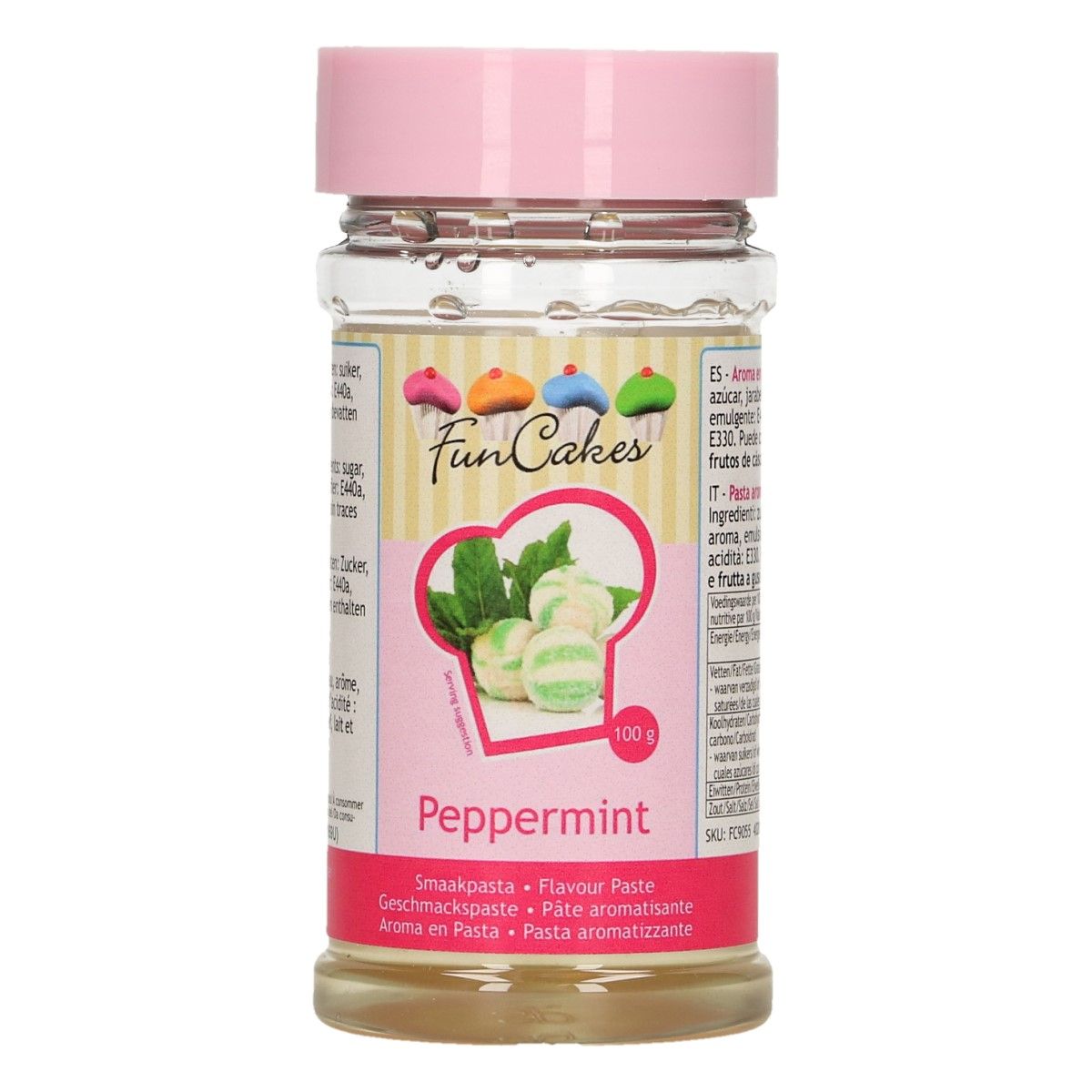 Arôme en pâte - Menthe poivrée 100 g