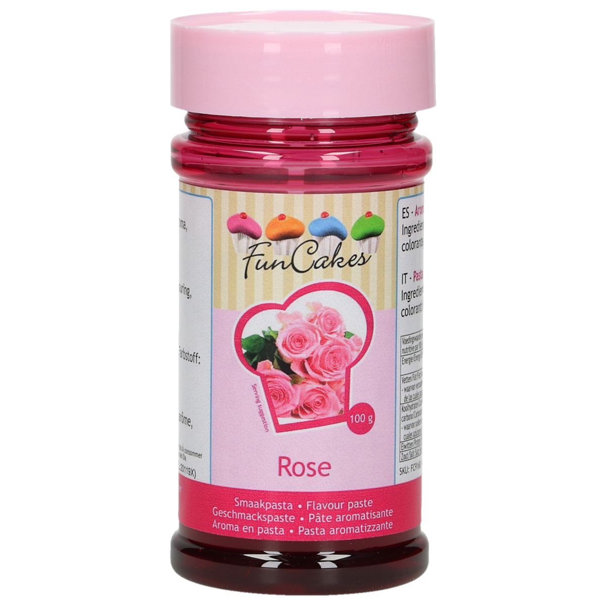 Arôme en pâte - Rose 100 g