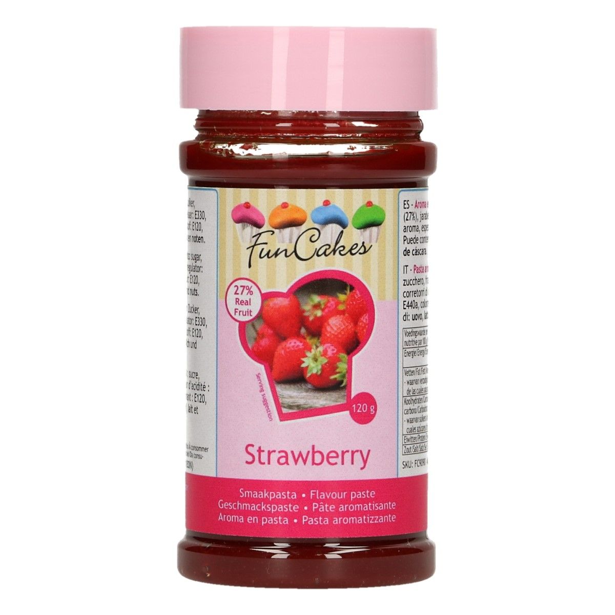 pate aromatisant fraise