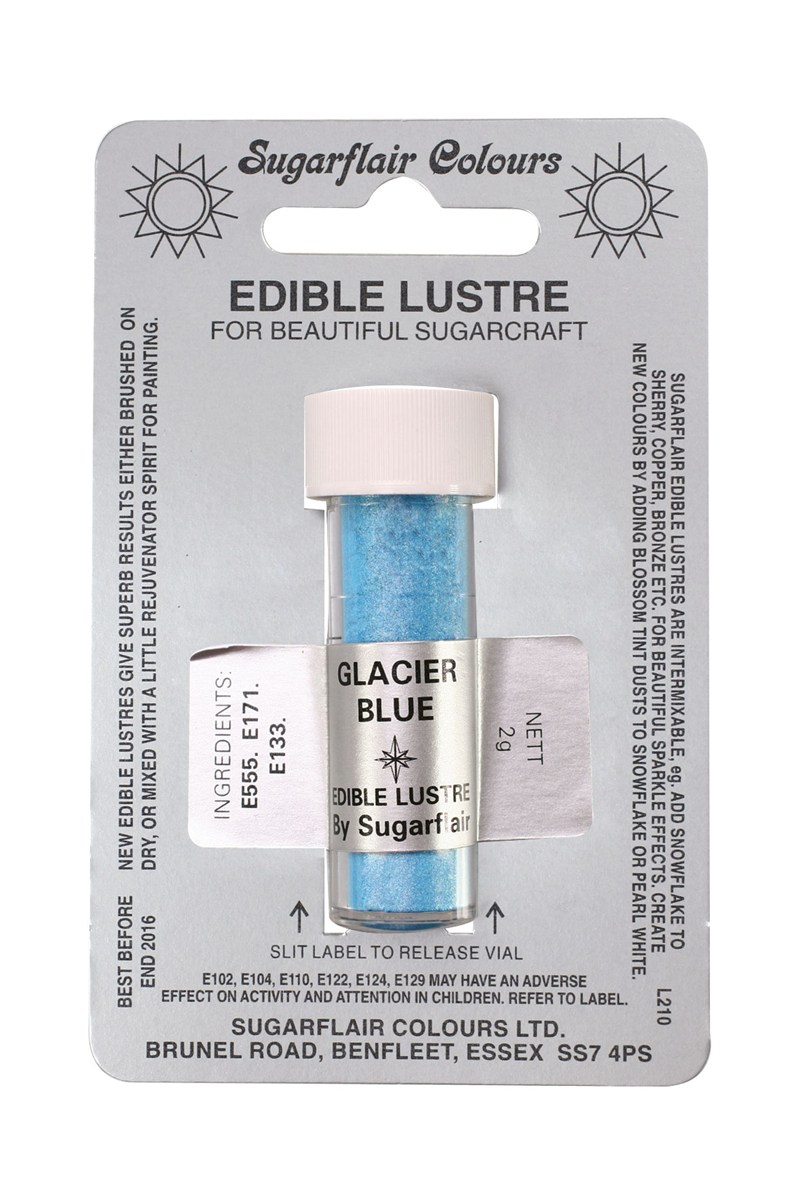 poudre lustre 2g bleu glae