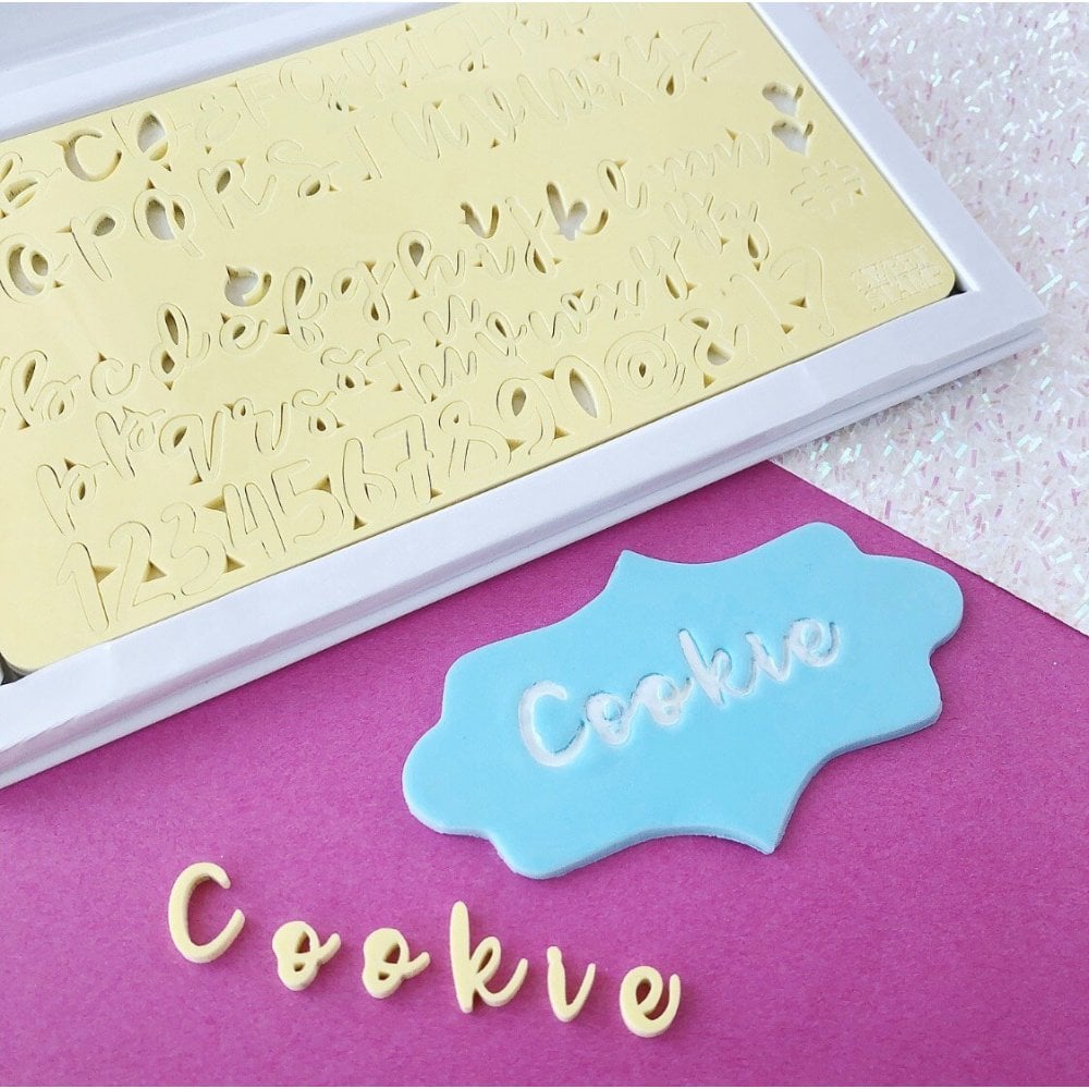 Empreintes de Lettres Majuscules et Minuscules – Cookies