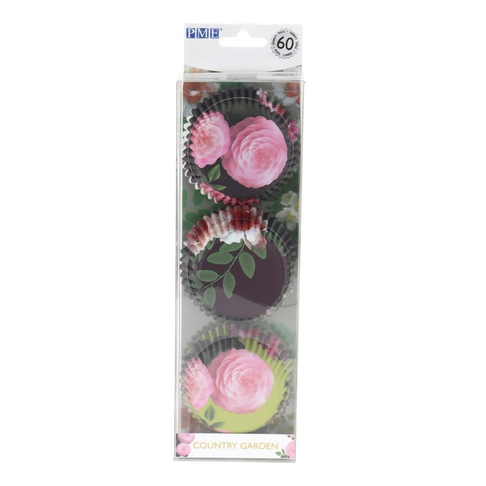 Caissettes à Cupcake - Floral - Lot de 60