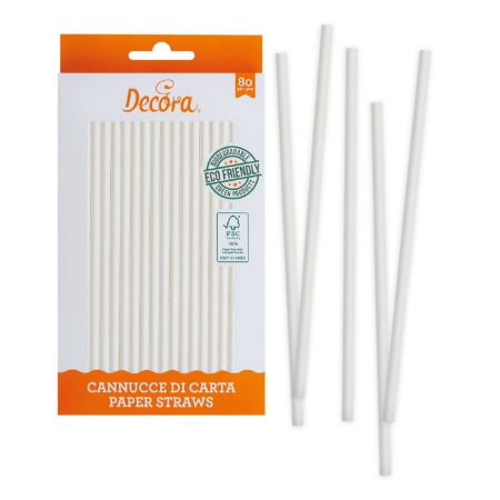 Bâtonnets à Cake Pop - Blanc - Lot de 80