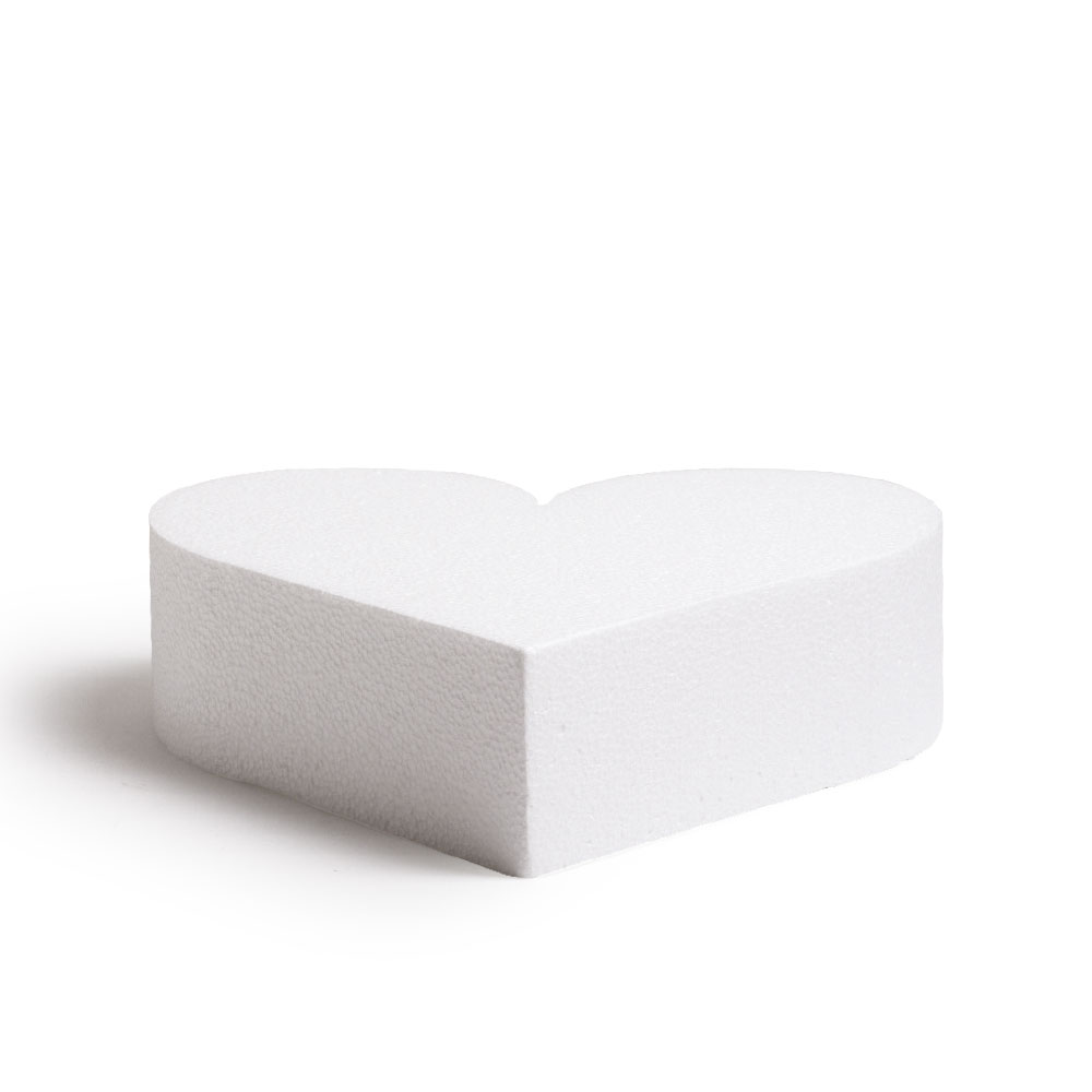 Dummy Cœur en polystyrène Ht 7,5 cm – Choisir la taille