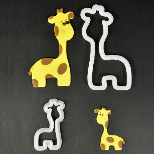 Découpoir - Girafe - Lot de 2