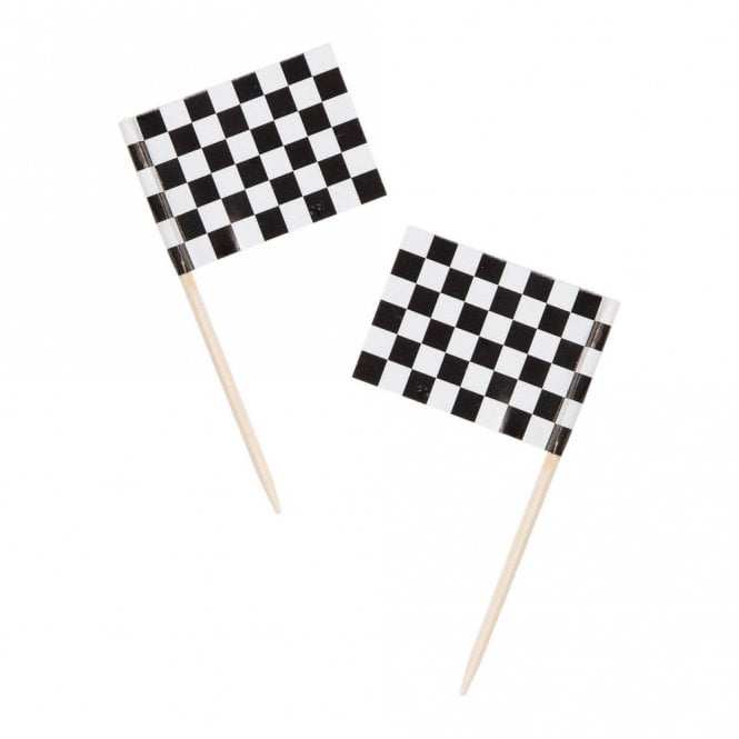 Piques - Drapeau de course - Lot de 6